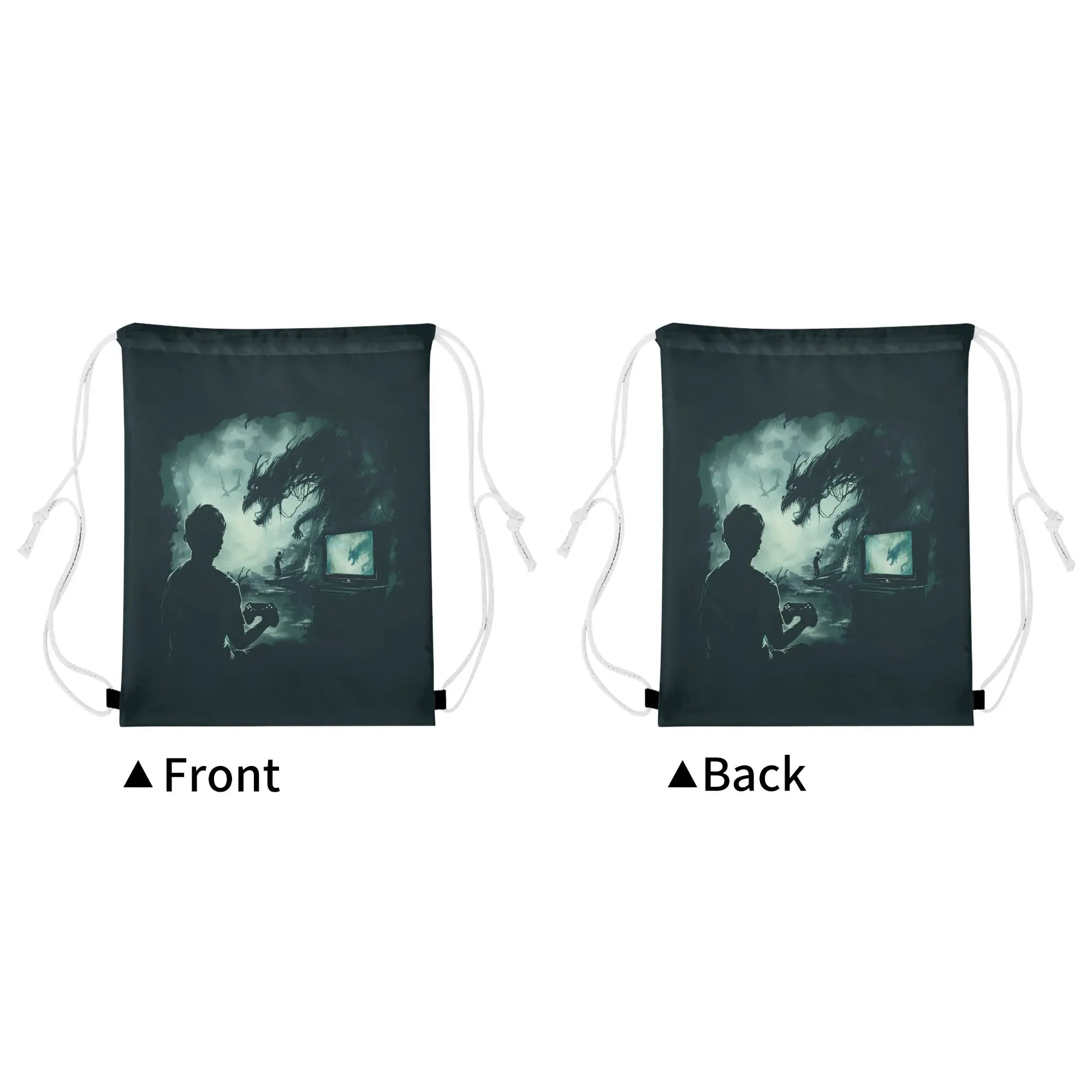 Gamer Drawstring Bag