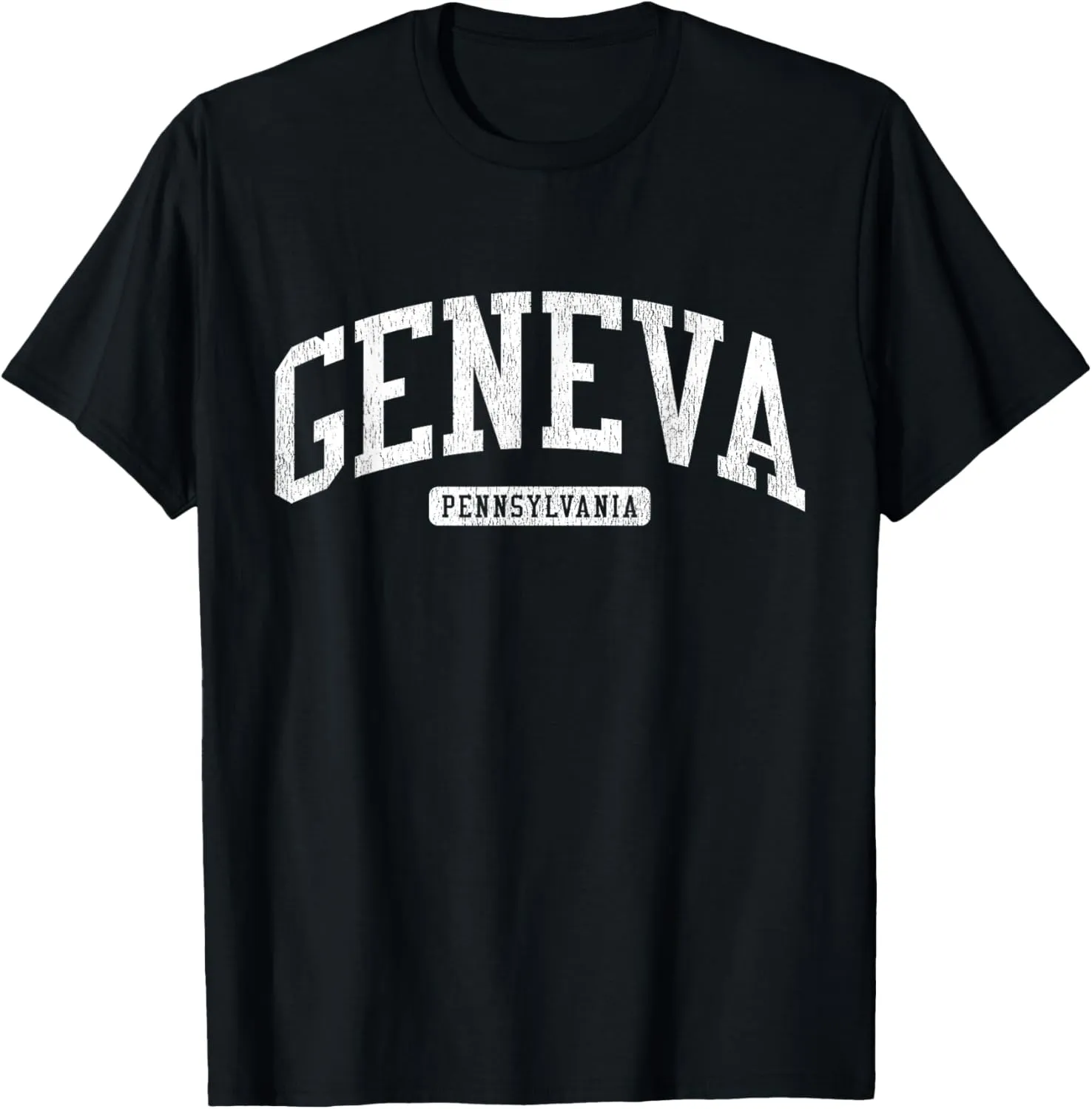 Geneva Pennsylvania PA JS03 College University Style T-Shirt