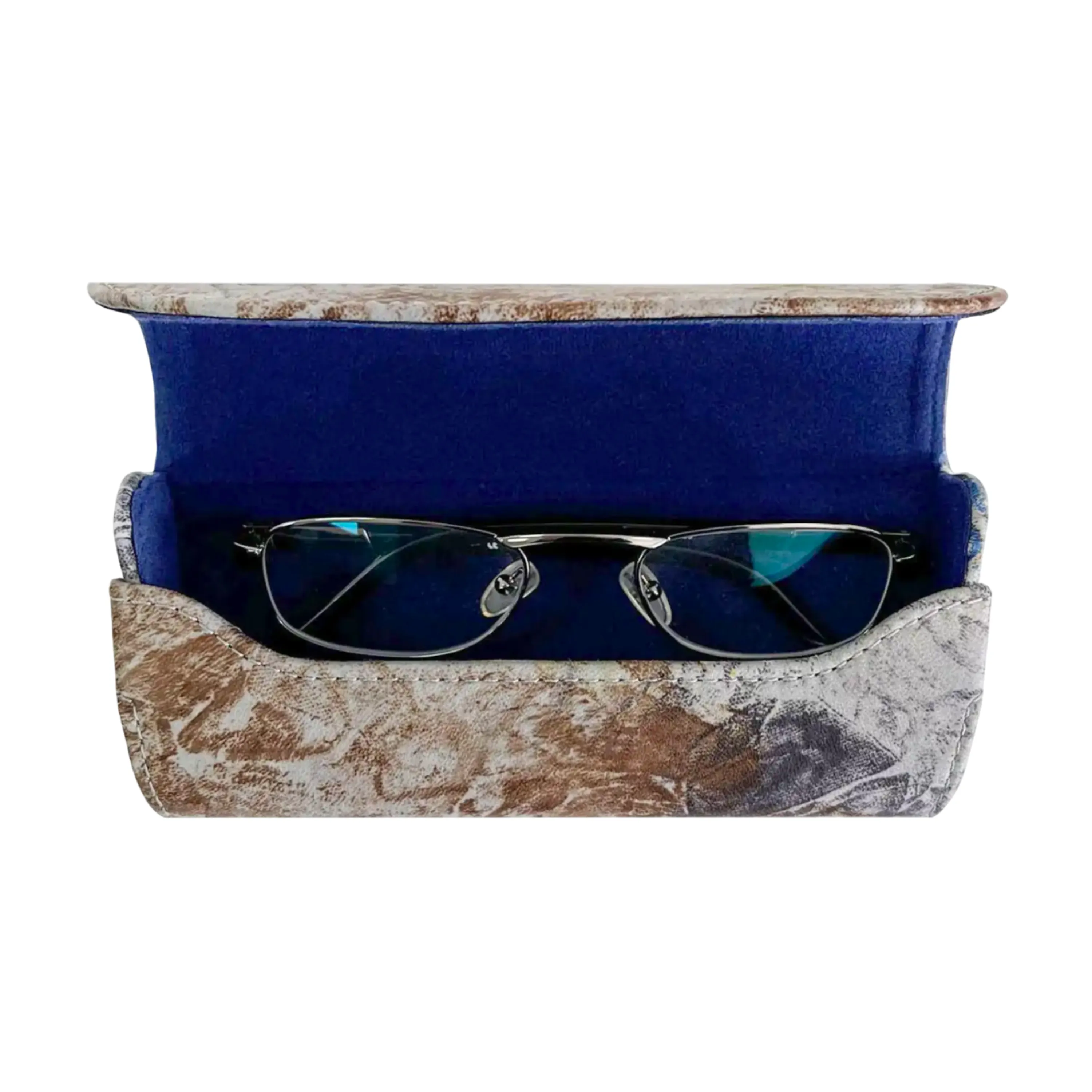 Genuine Leather Glasses Case – Elegant and Durable Eyewear Holder