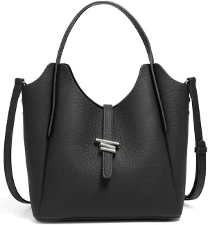Genuine Leather Purses for Women Tote Handbag Real Soft Shoulder Bag for Work Bag