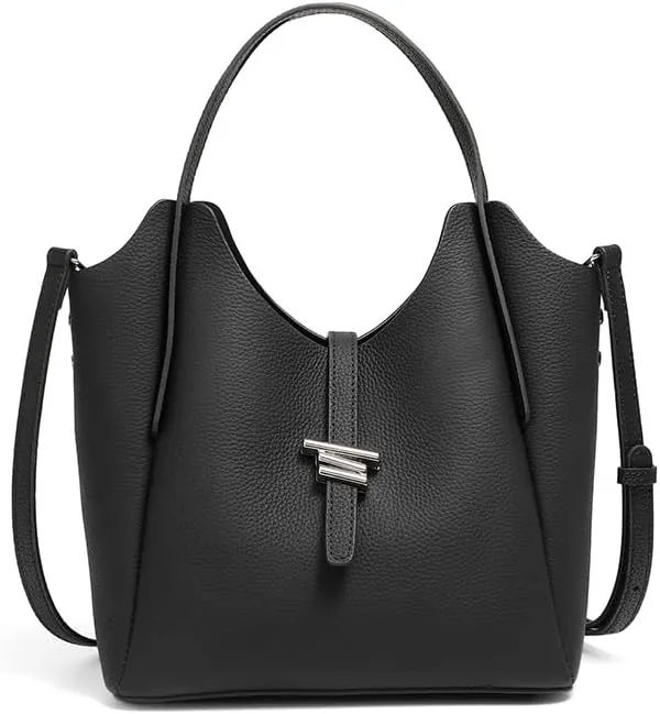 Genuine Leather Purses for Women Tote Handbag Real Soft Shoulder Bag for Work Bag