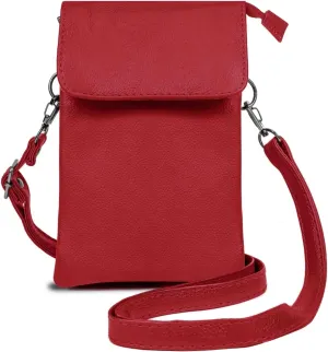 Genuine Leather Small Crossbody Phone Purse for women – Lightweight, Stylish,Durable and Spacious with Adjustable Strap