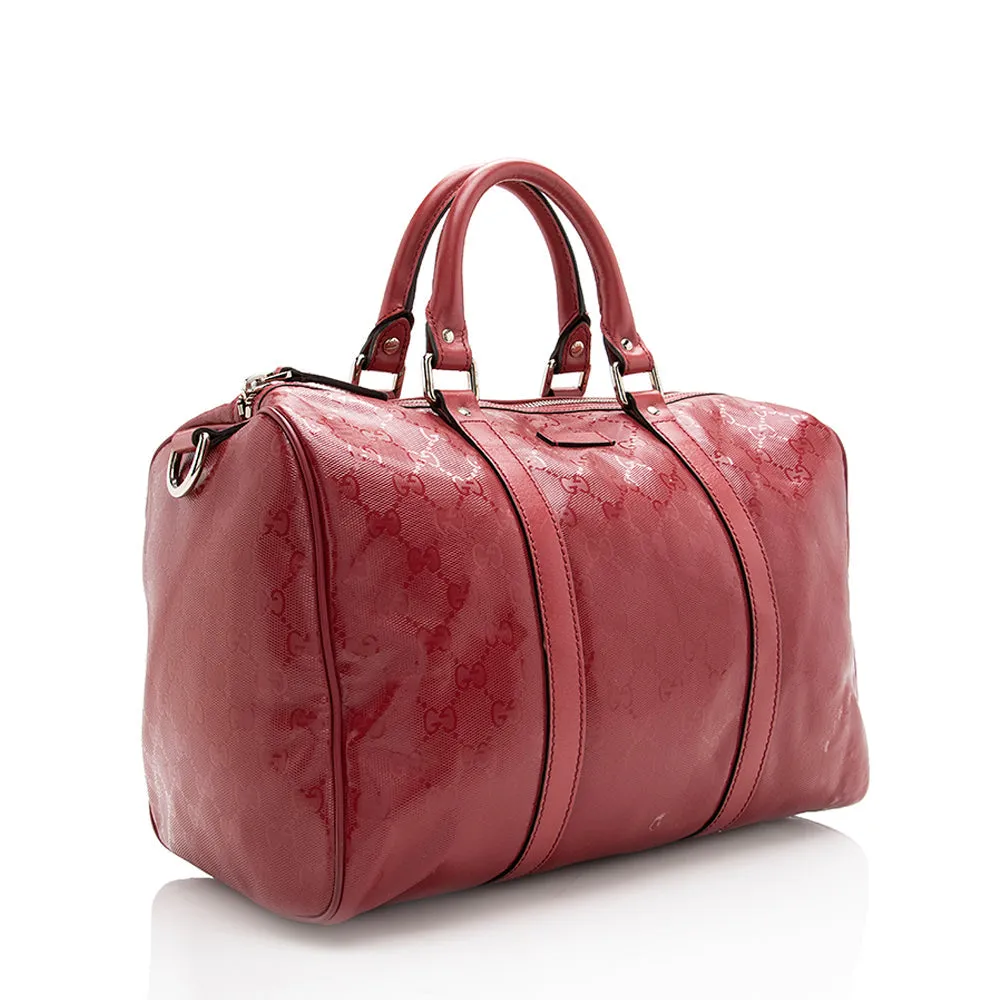 GG Boston Gucci Joy Coated Medium (SHF-18165) Big ticket savings Canvas Attractive Bag