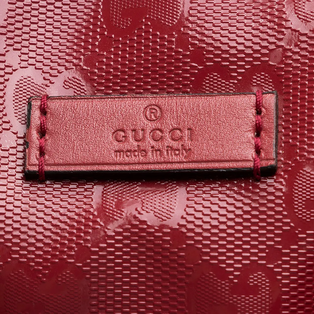 GG Boston Gucci Joy Coated Medium (SHF-18165) Big ticket savings Canvas Attractive Bag