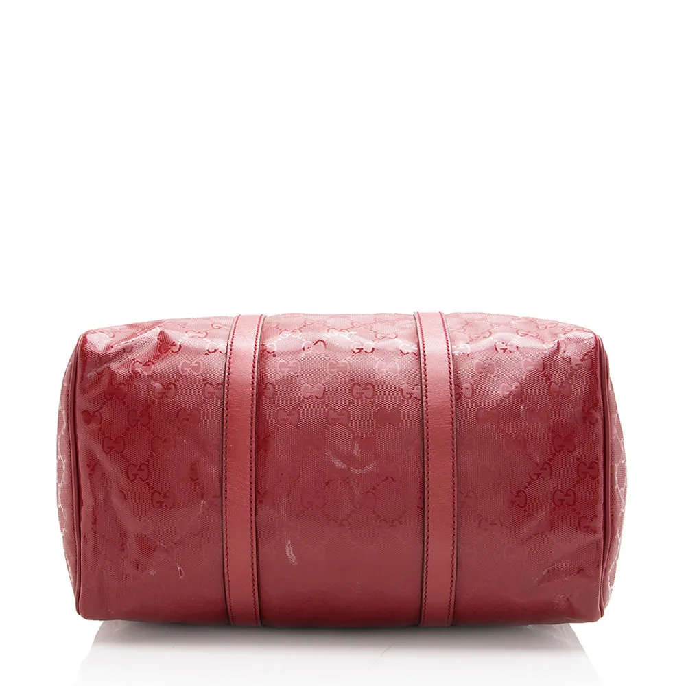 GG Boston Gucci Joy Coated Medium (SHF-18165) Big ticket savings Canvas Attractive Bag