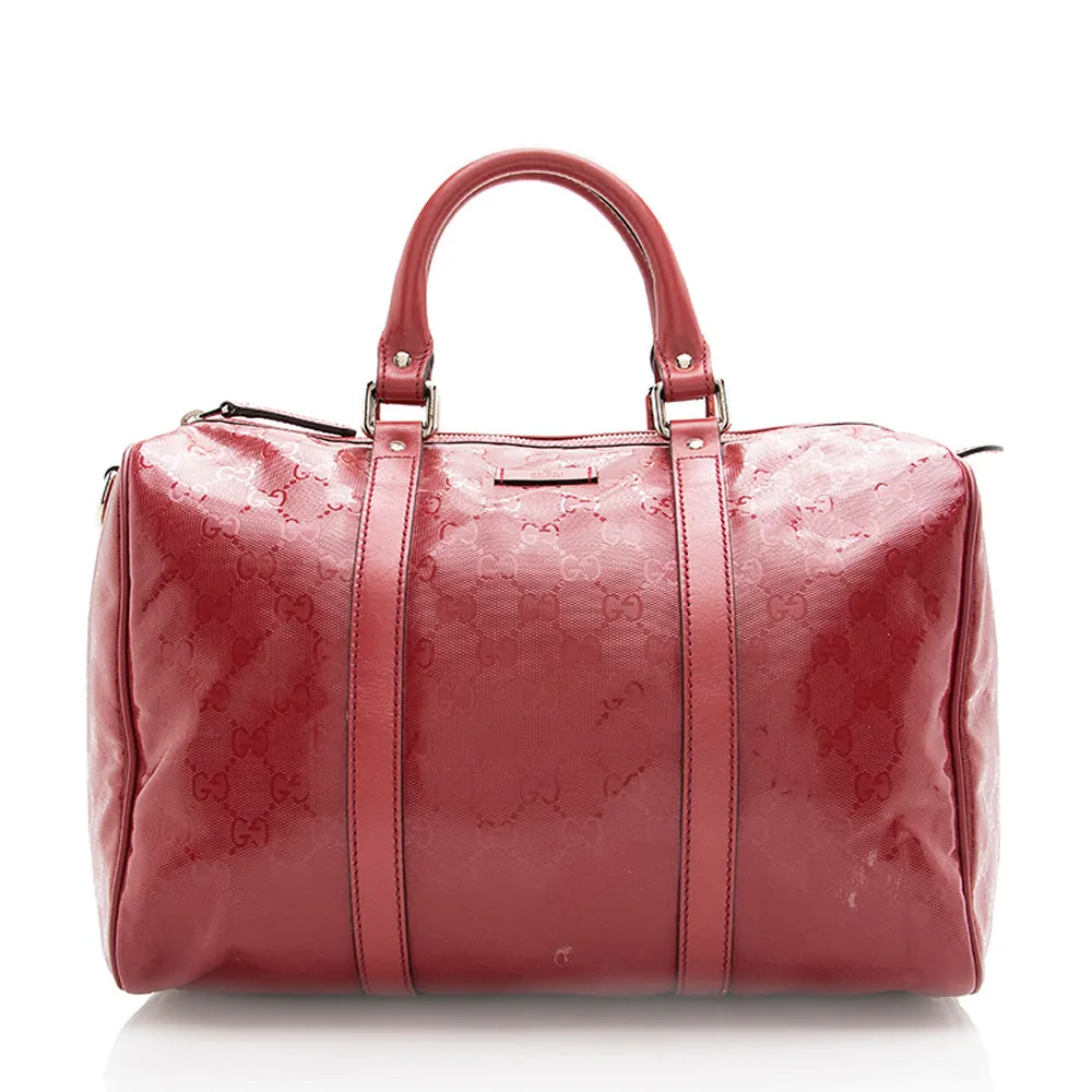 GG Boston Gucci Joy Coated Medium (SHF-18165) Big ticket savings Canvas Attractive Bag