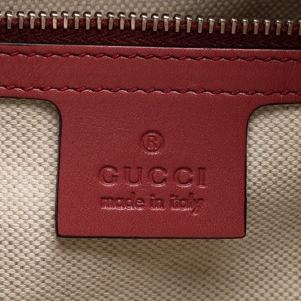 GG Boston Gucci Joy Coated Medium (SHF-18165) Big ticket savings Canvas Attractive Bag