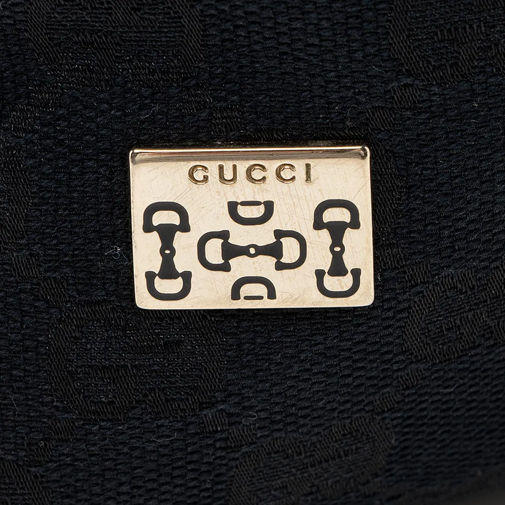 GG Tote Small Big savings Canvas Sophisticated Vintage Gucci Horsebit