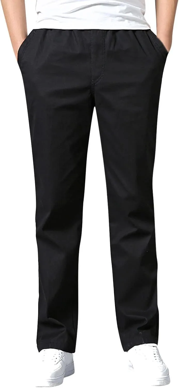 GIERIDUC Plaid Dress Pants for Men's Mens Work Trousers with Knee Pads Best Workout Pants for Men Corduroy Men's Pants Slim