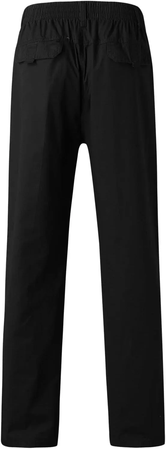 GIERIDUC Plaid Dress Pants for Men's Mens Work Trousers with Knee Pads Best Workout Pants for Men Corduroy Men's Pants Slim