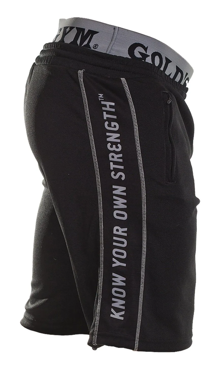 Golds Gym Mesh Shorts - Black