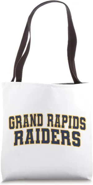 Grand Rapids Community College Raiders Apparel Sports Fan Tote Bag