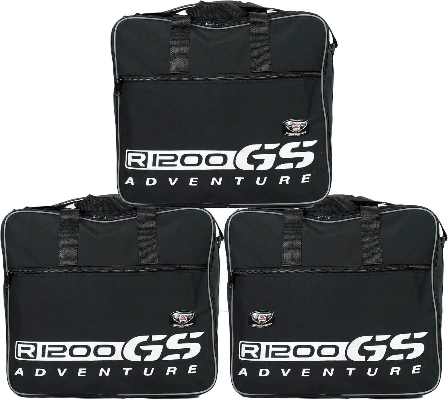 GREAT BIKERS GEAR Pannier Liner Bags (Set of 3) Bags To Fit BMW R1200GS Adventure GSA Aluminium Panniers, Motorcycle Touring Bag | Pannier Bag | Inner Bags