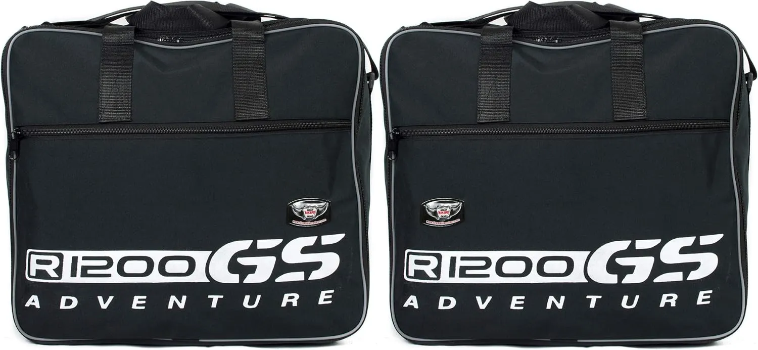 GREAT BIKERS GEAR Pannier Liner Bags (Set of 3) Bags To Fit BMW R1200GS Adventure GSA Aluminium Panniers, Motorcycle Touring Bag | Pannier Bag | Inner Bags