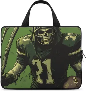 Grim Reaper U.S. Irish Football Funny Laptop Bag Sleeve Portable Computer Carrying Case Cover Unisex 12inch