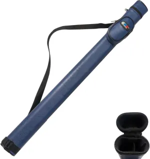 GSE Games & Sports Expert Billiard Cue Cases, 1x1 Deluxe Hard Billiard Pool Cue Stick Carrying Case, Pool Billiards Accessories (Several Colors Available)
