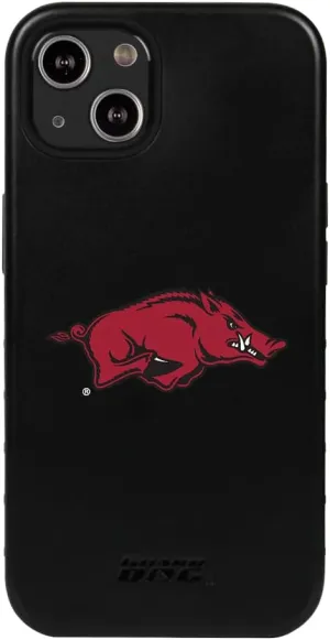 Guard Dog Case Compatible with iPhone 13 - Military Grade - Rugged Two Piece Protection - Collegiate Licensed - Arkansas Razorbacks - Logo