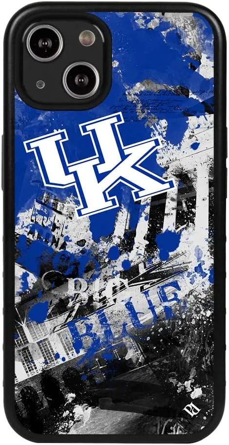 Guard Dog Case Compatible with iPhone 13 - Military Grade - Rugged Two Piece Protection - Collegiate Licensed - Kentucky Wildcats - by Paulson Designs