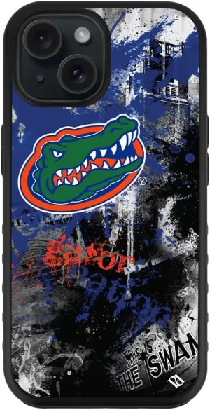 Guard Dog Case Compatible with iPhone 15 - Military Grade - Rugged Two Piece Protection - Collegiate Licensed - Florida Gators - by Paulson Designs