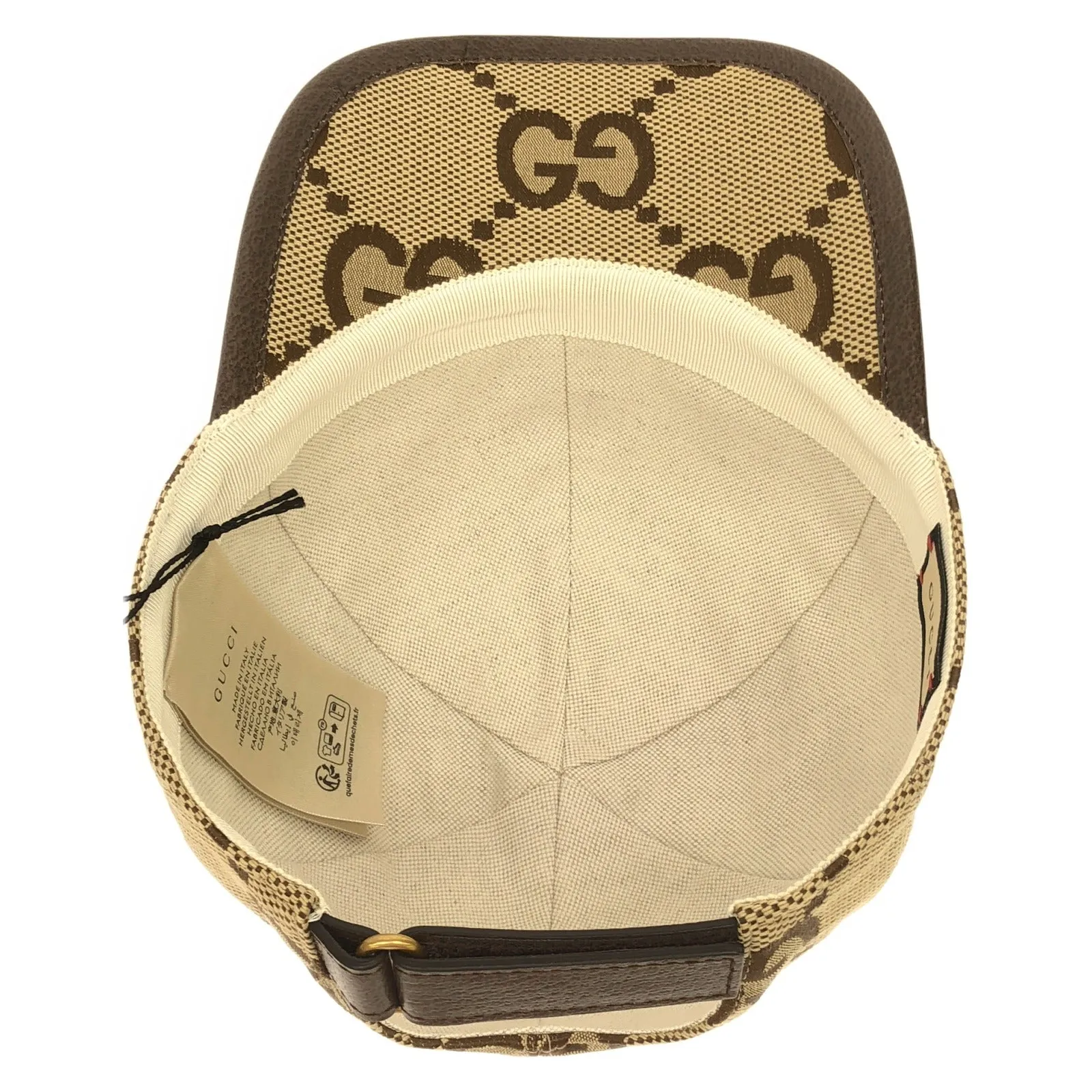 Gucci Beige Cap Going fast Big offer Cotton Baseball