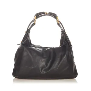 Gucci Shoulder Bag Leather Horsebit (SHG-24714) Multi-purpose Diverse collection