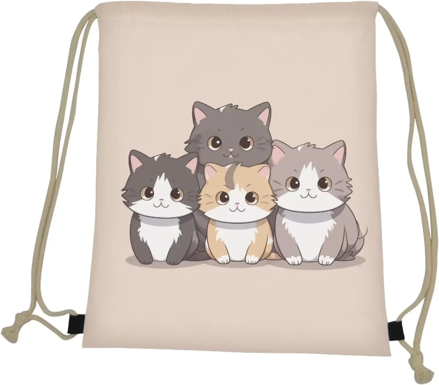 Gym Drawstring Bags Backpack for Kids Women Men Travel Sports