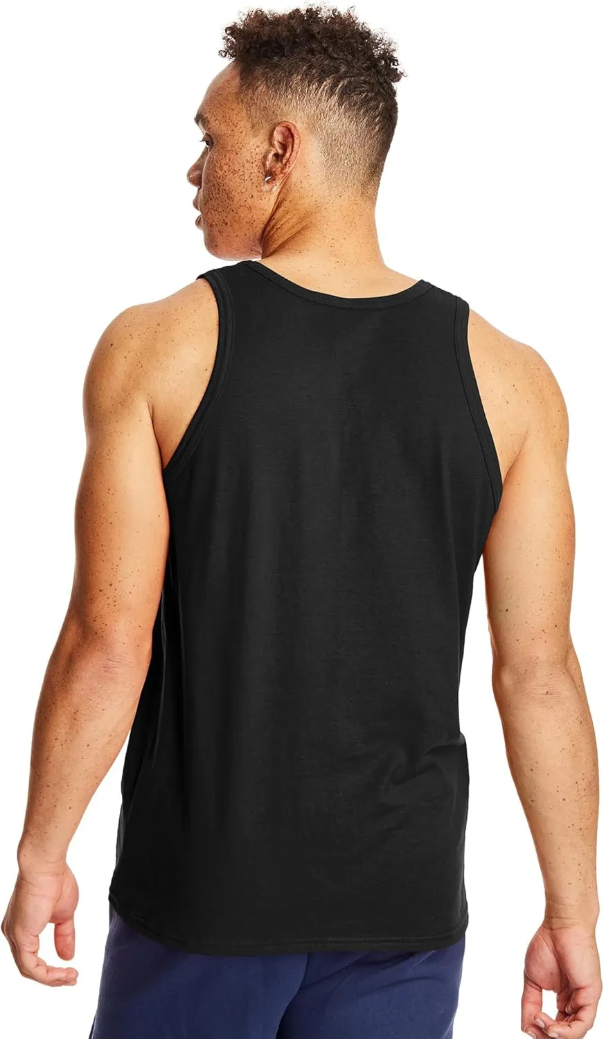 Hanes Men’s Performance Tank, X-Temp Moisture-Wicking Tank Top, Solid Colors, 2-Pack