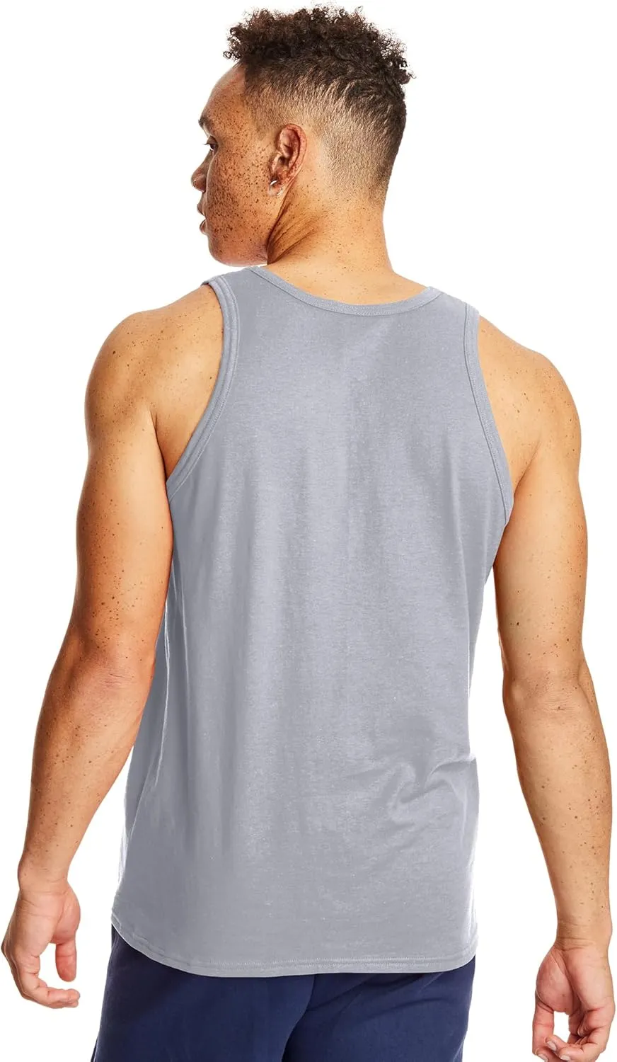 Hanes Men’s Performance Tank, X-Temp Moisture-Wicking Tank Top, Solid Colors, 2-Pack