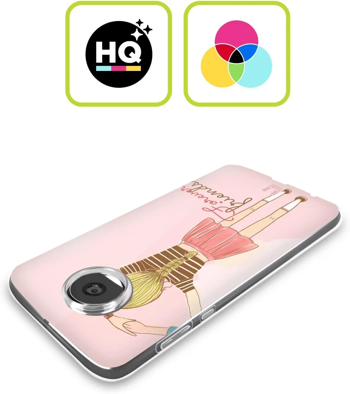 Head Case Designs Infinity Stripes My BFF Cases Soft Gel Case Compatible with Motorola Edge 50 Fusion