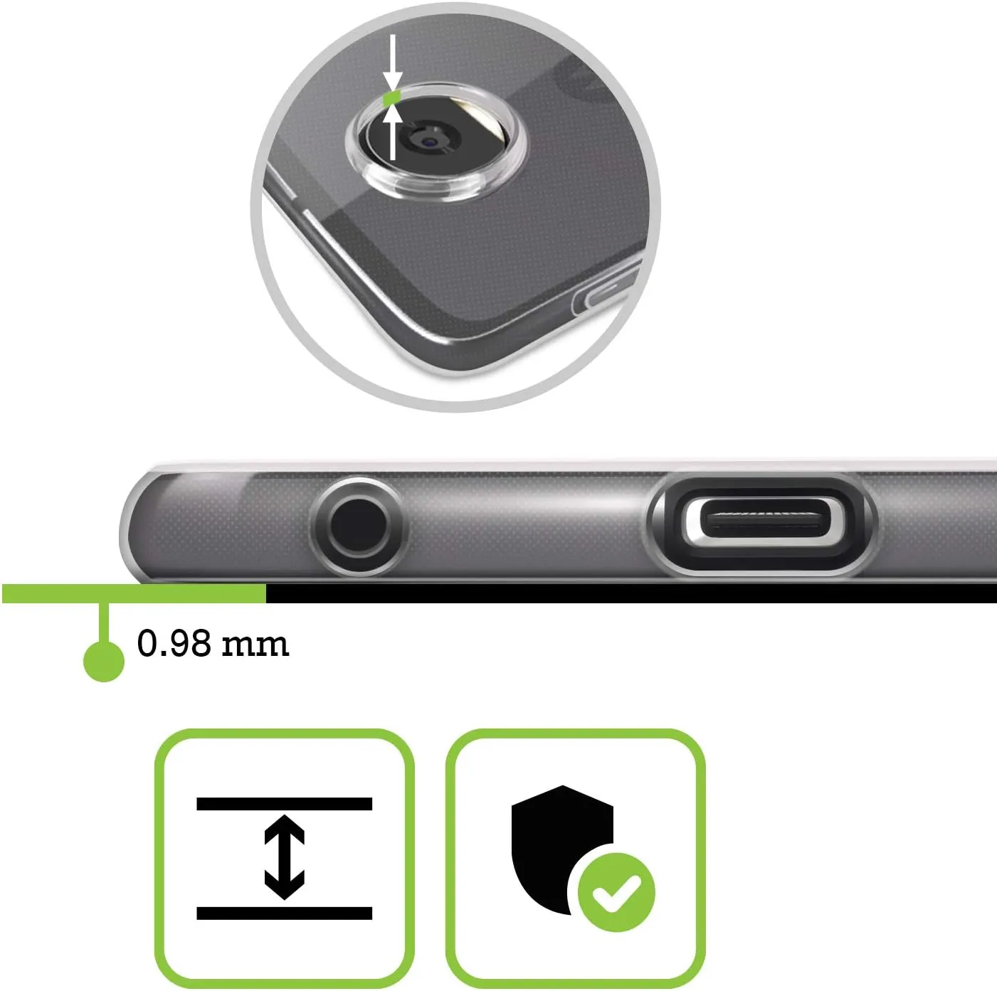Head Case Designs Infinity Stripes My BFF Cases Soft Gel Case Compatible with Motorola Edge 50 Fusion
