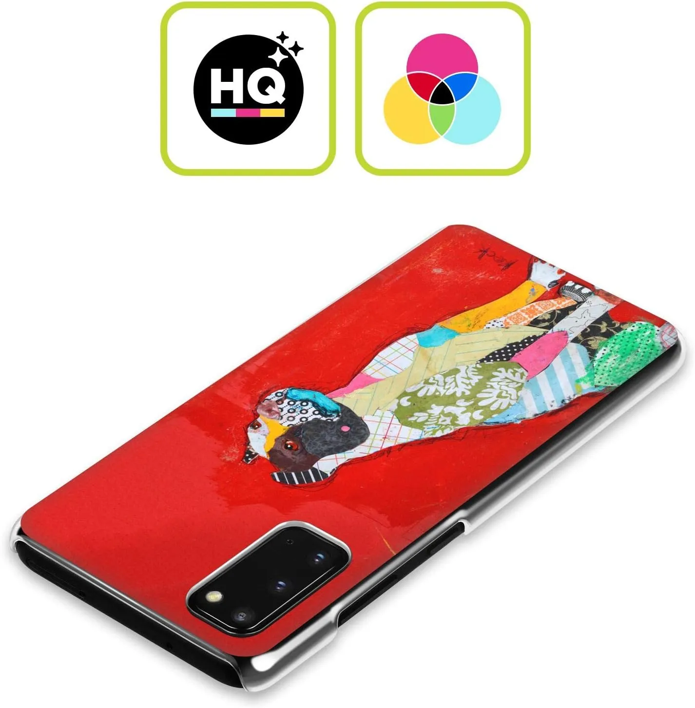 Head Case Designs Officially Licensed Michel Keck Pitbull Dogs 4 Hard Back Case Compatible with Samsung Galaxy A34 5G