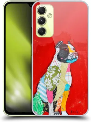 Head Case Designs Officially Licensed Michel Keck Pitbull Dogs 4 Hard Back Case Compatible with Samsung Galaxy A34 5G