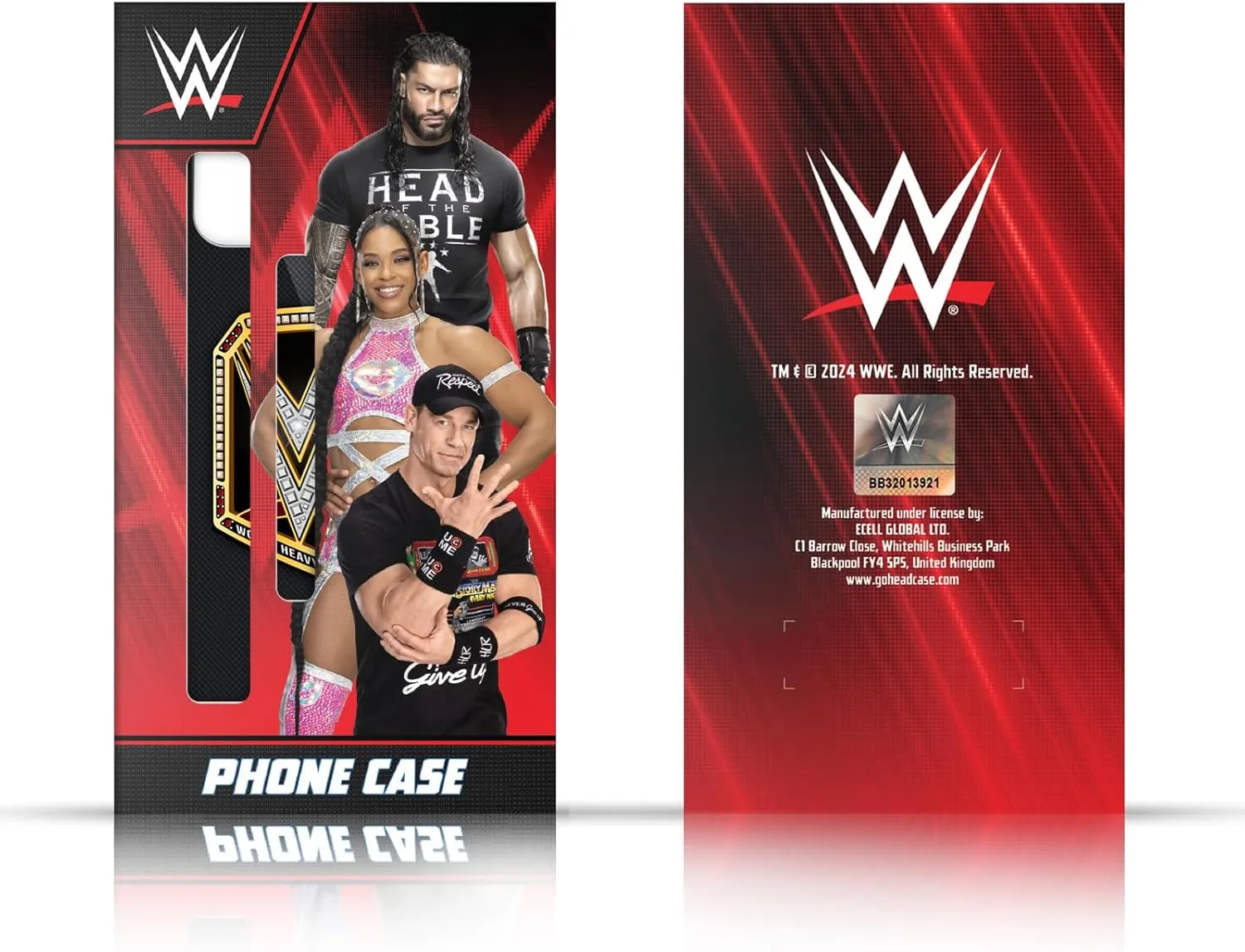 Head Case Designs Officially Licensed WWE John Cena Cenation Respect Superstars 9 Hard Back Case Compatible with Samsung Galaxy A54 5G