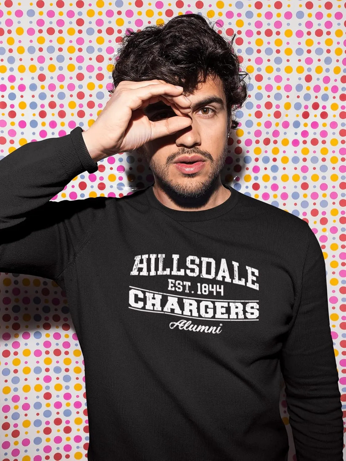 Hillsdale College Alumni Unisex Crewneck Sweatshirt - Hillsdale Chargers Apparel