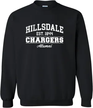 Hillsdale College Alumni Unisex Crewneck Sweatshirt - Hillsdale Chargers Apparel