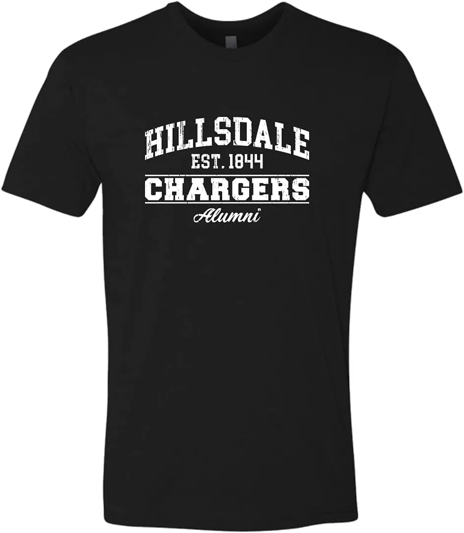 Hillsdale College Alumni Unisex Premium Short Sleeve T-Shirt - Hillsdale Chargers Apparel