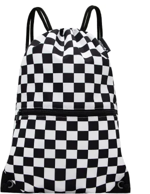 HOLYLUCK Drawstring Backpack Bag Sport Gym Sackpack