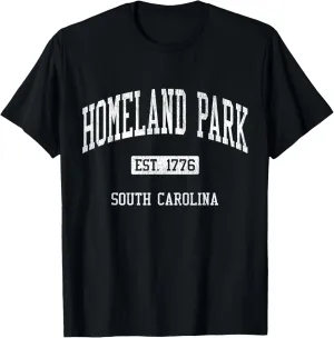 Homeland Park South Carolina SC JS04 Vintage Athletic Sports T-Shirt