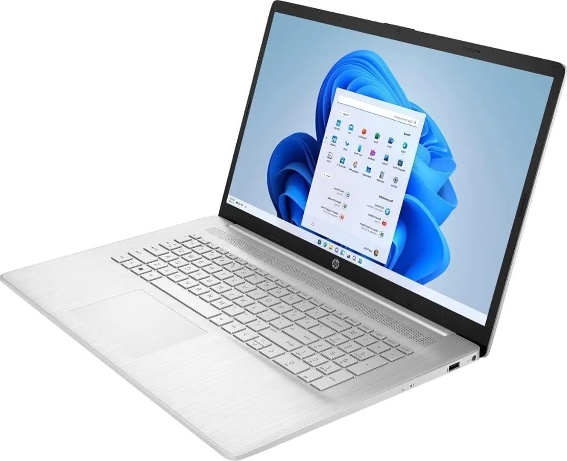 HP 17.3" Touchscreen HD  Laptop for Business and Students, AMD Ryzen 5 7530U, 32GB RAM, 1TB NVMe SSD, Long Battery Life, WiFi 6, Fast Charge, Camera, HDMI, Windows 11, w/BWE Accessories