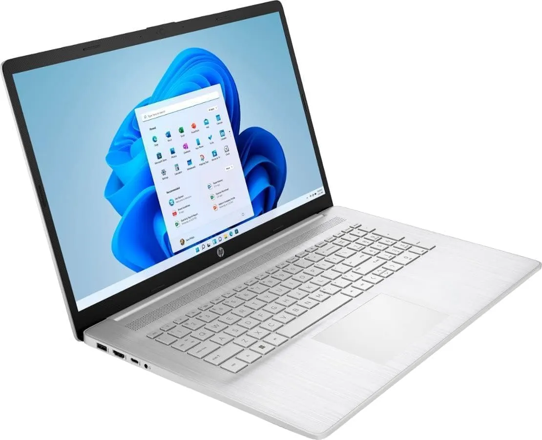 HP 17.3" Touchscreen HD  Laptop for Business and Students, AMD Ryzen 5 7530U, 32GB RAM, 1TB NVMe SSD, Long Battery Life, WiFi 6, Fast Charge, Camera, HDMI, Windows 11, w/BWE Accessories