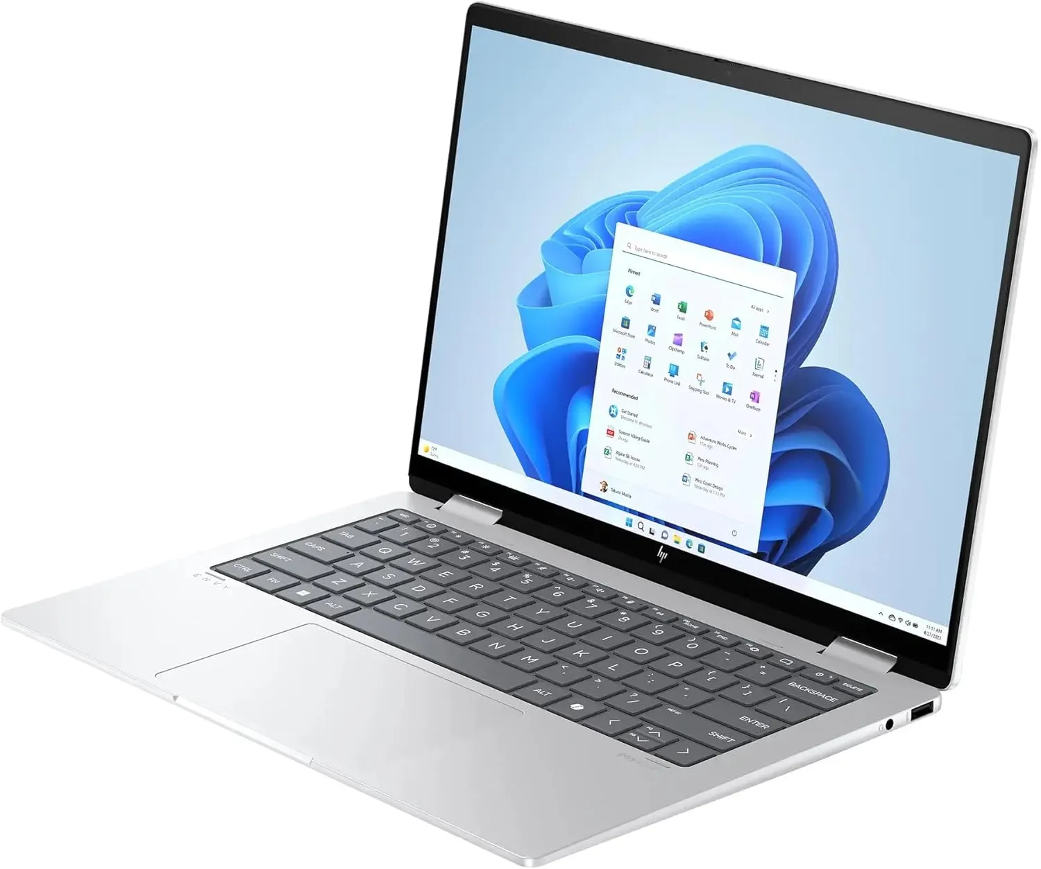 HP Envy 2-in-1 Laptop 2024 New, 14" WUXGA IPS Touchscreen ~ AMD Ryzen 7 8840HS 8-Core ~ AMD Radeon Graphics ~ 16GB LPDDR5~1TB SSD ~ Backlit Keyboard ~ Wi-Fi 6E ~ Win11 Home WWC 32GB USB