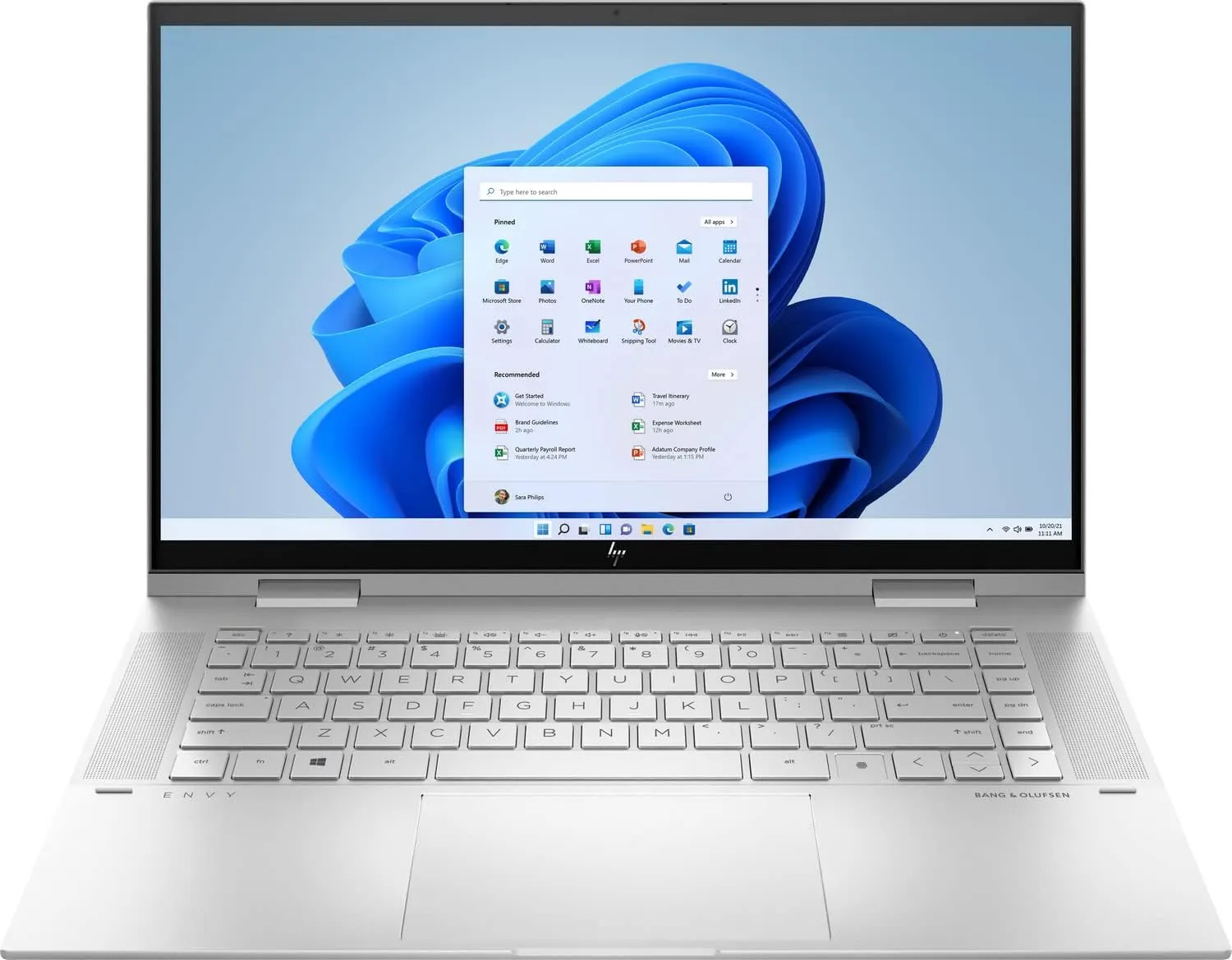 HP Envy X360 2-in-1 Flip Laptop, 15.6" Full HD Touchscreen, Intel Core i5-1155G7 Processor, 16GB RAM, 512GB SSD, Backlit Keyboard, Webcam, HDMI, Wi-Fi 6, Windows 11 Home, Stylus Pen Included