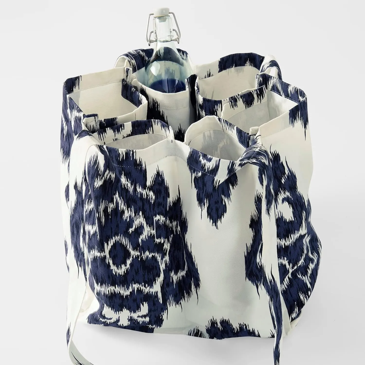 HPD Half Price Drapes Reusable Grocery Shopping Bags, 2 Pack 100% CottonTwill Tote Bags