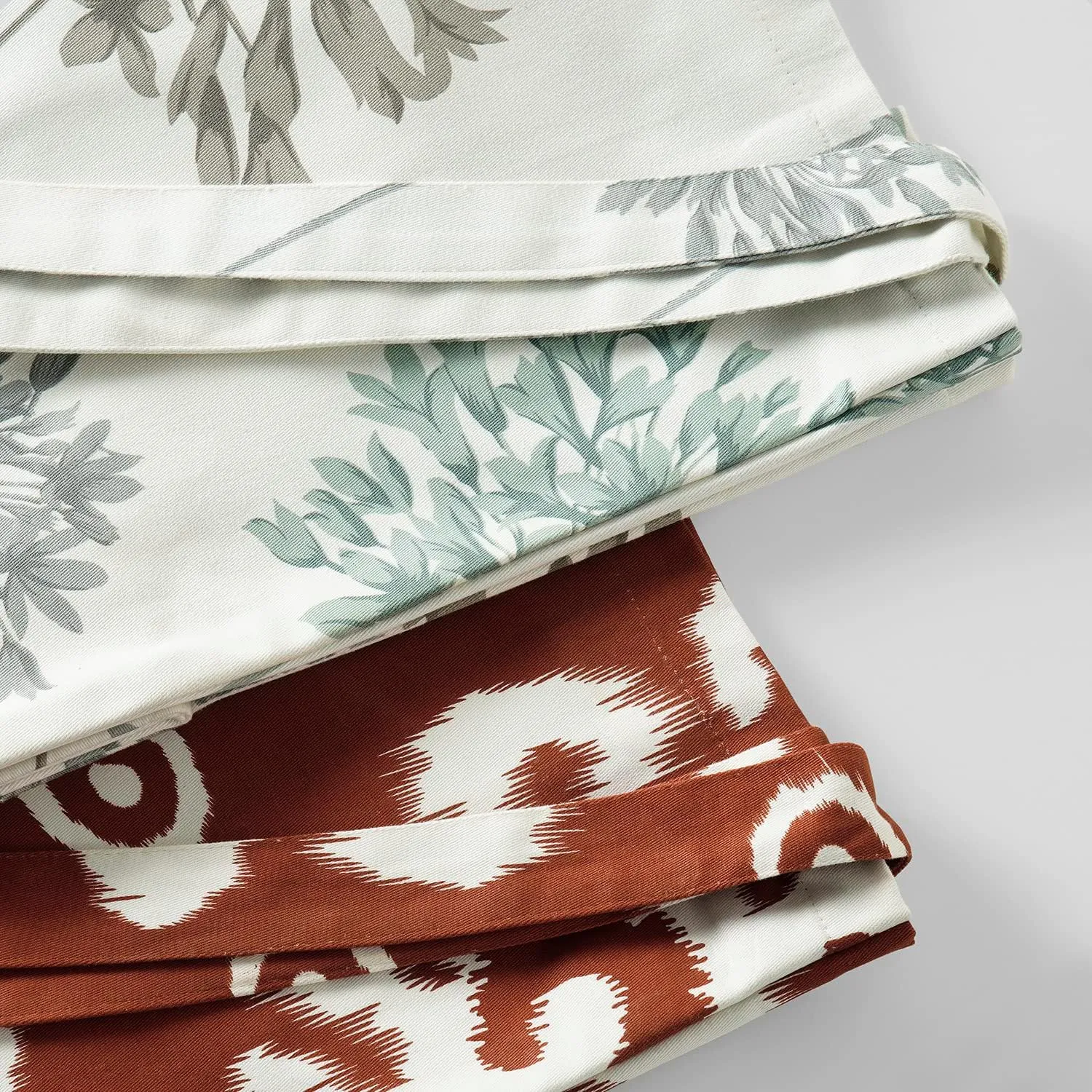 HPD Half Price Drapes Reusable Grocery Shopping Bags, 2 Pack 100% CottonTwill Tote Bags