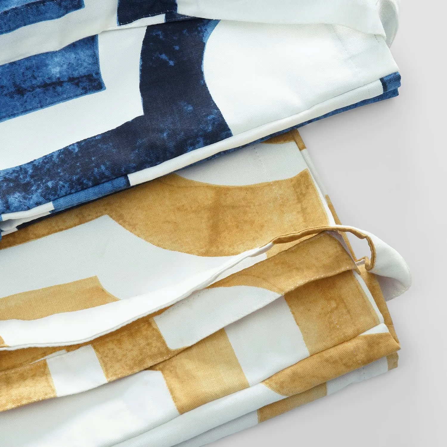 HPD Half Price Drapes Reusable Grocery Shopping Bags, 2 Pack 100% CottonTwill Tote Bags