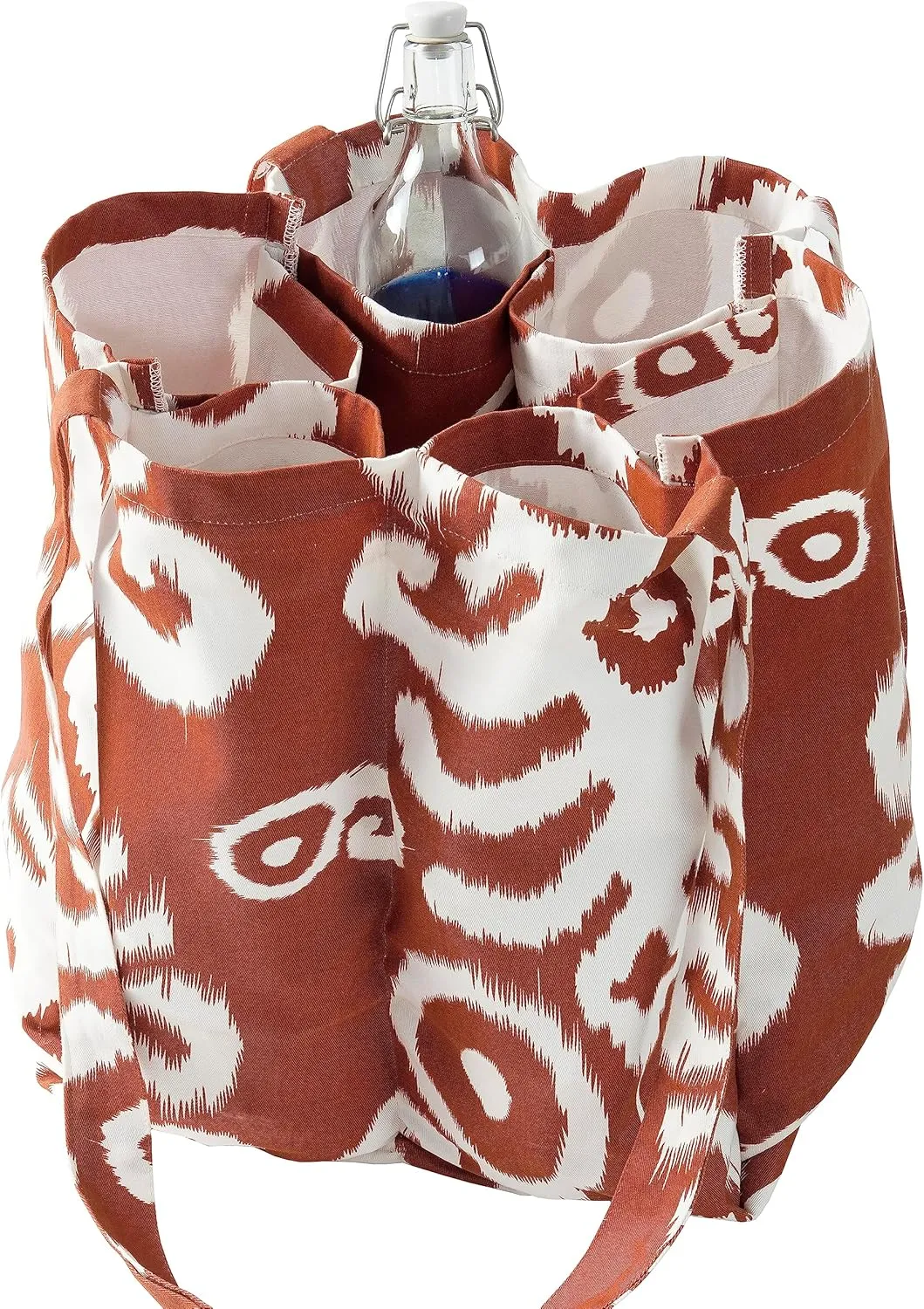 HPD Half Price Drapes Reusable Grocery Shopping Bags, 2 Pack 100% CottonTwill Tote Bags