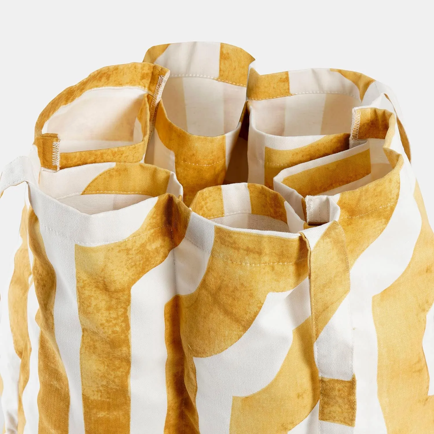 HPD Half Price Drapes Reusable Grocery Shopping Bags, 2 Pack 100% CottonTwill Tote Bags
