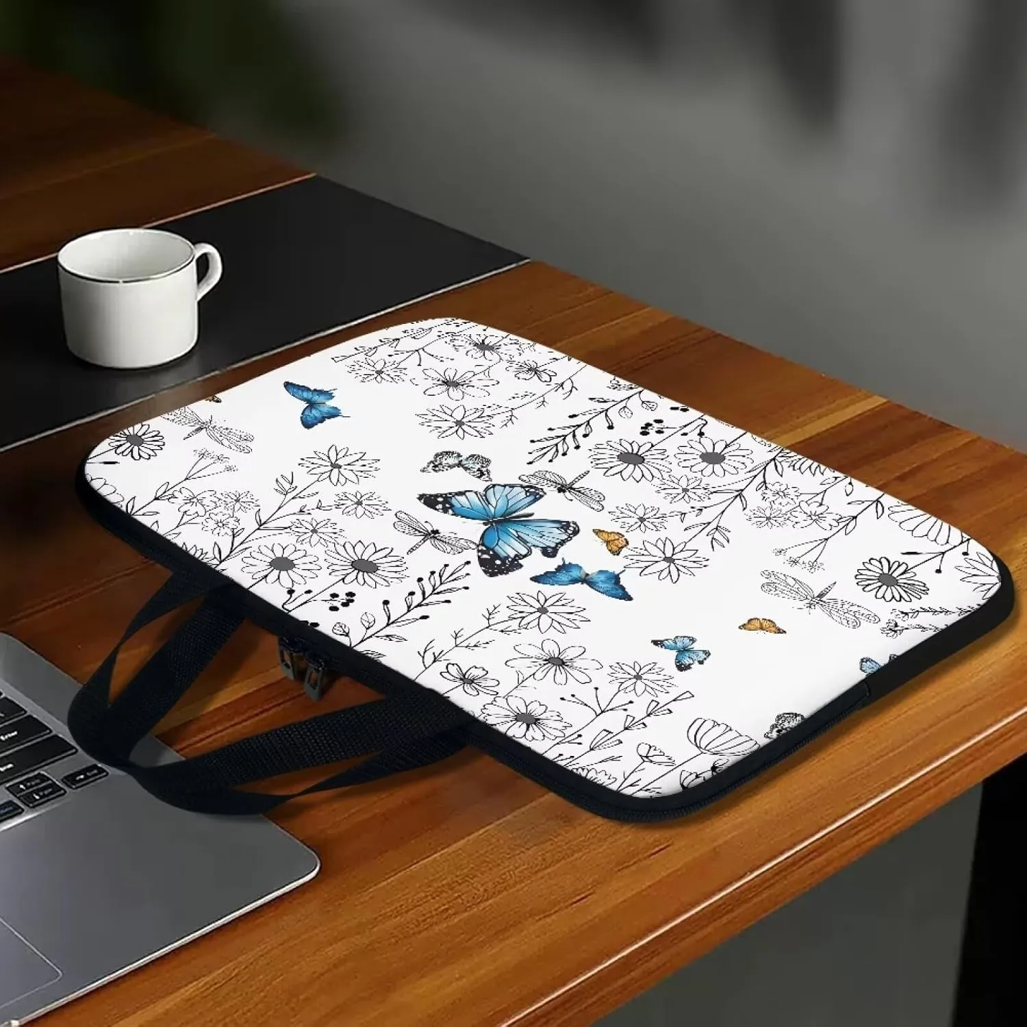 HUGS IDEA Laptop Bag BriefcasePortable Computer Messenger Bag Handbag Carrying Case for Office