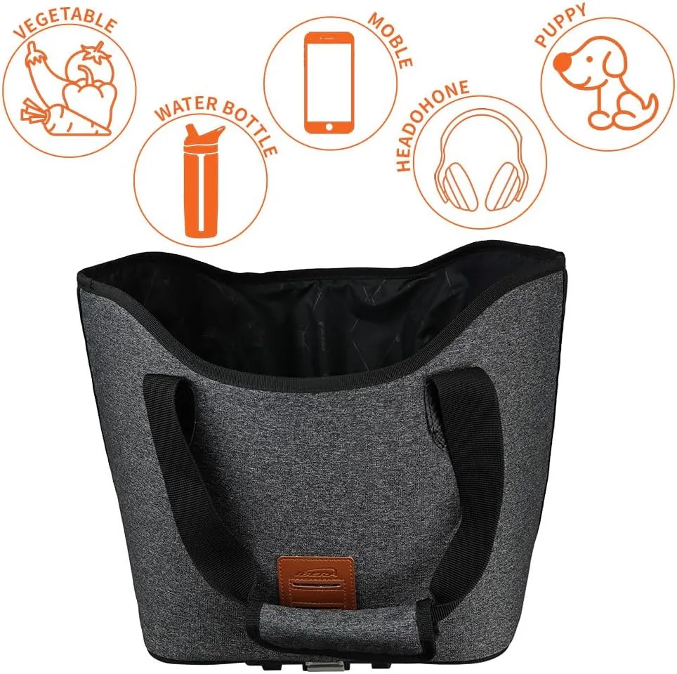 Ibera MIK Shopping Bag - Durable, Foldable, and Spacious Reusable Tote for Grocery Shopping - Reinforced Handles and Eco-Friendly Design (COMPATIBLE WITH MIK RACKS ONLY)