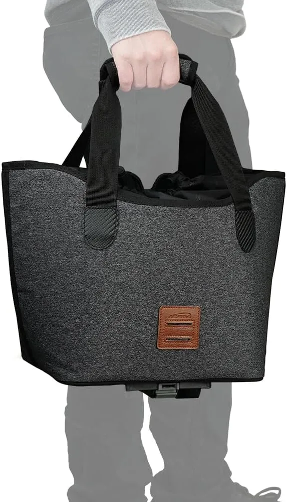 Ibera MIK Shopping Bag - Durable, Foldable, and Spacious Reusable Tote for Grocery Shopping - Reinforced Handles and Eco-Friendly Design (COMPATIBLE WITH MIK RACKS ONLY)